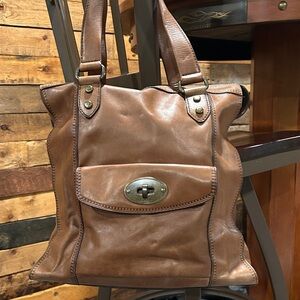 Vintage Fossil leather bag